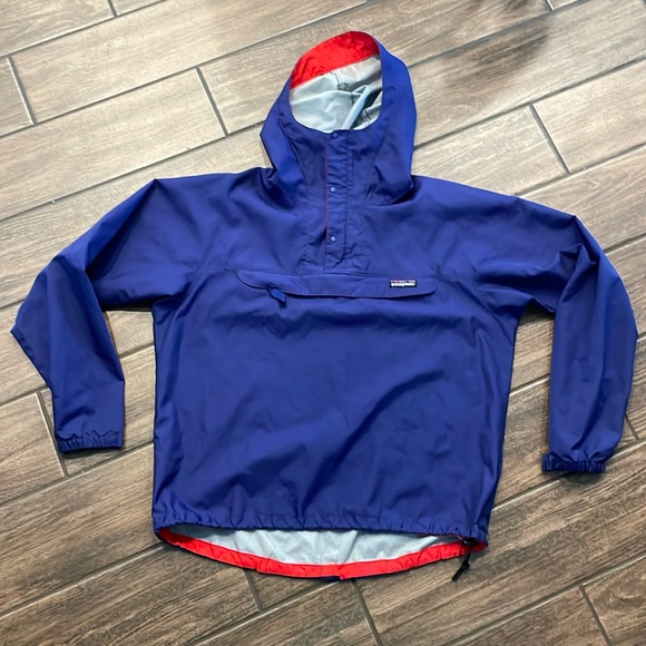 Vintage Patagonia Hooded Windbreaker Jacket Size Medium - Picture 1 of 16